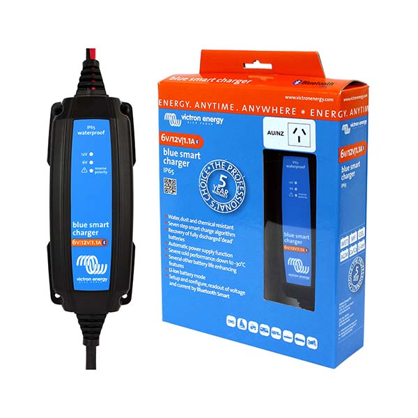 Charger 7A 12V Blue Smart IP65 Victron Energy 12/7 DC Connector - Foto 8