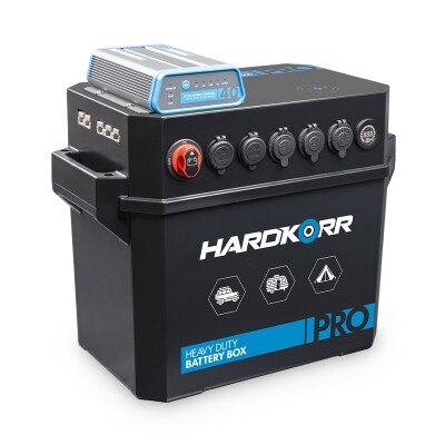 Battery Box Pro with PRE-WIRED 40A DC-DC CHARGER - Battery World