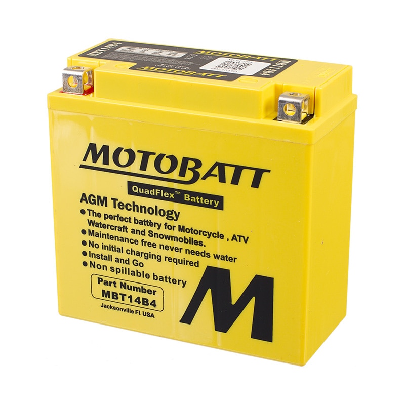 MBT14B4 12V Motobatt Battery Battery World