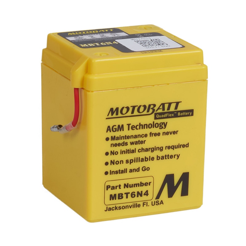 MBT6N4 6V Motobatt Battery Battery World