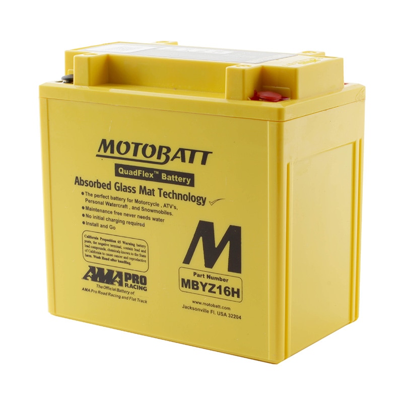 MBYZ16H 12V Motobatt Battery Battery World