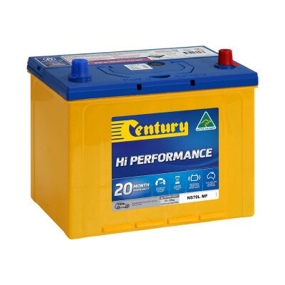 NS70L MF Century Hi Performance SUV & 4x4 Battery - Battery World