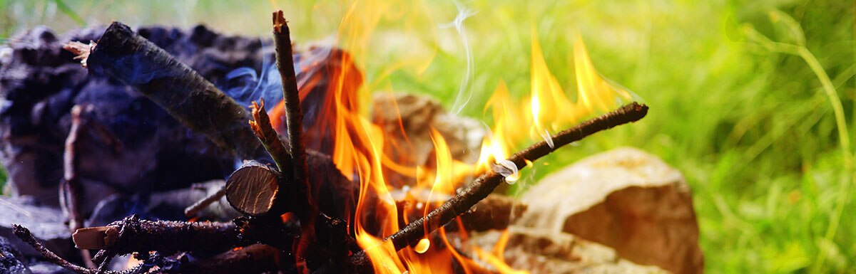 Camping During Isolation - Campfire