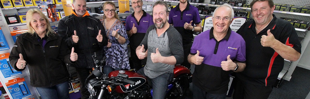Yuasa Motorcycle Giveaway Winner