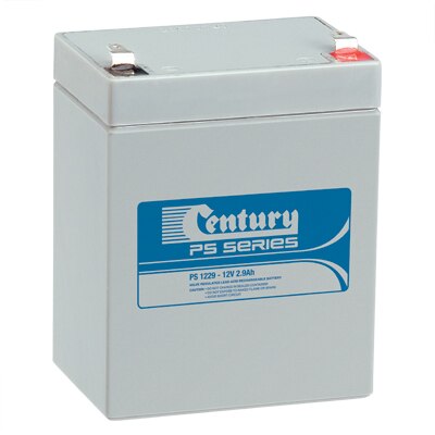 PS1229 12V 2.9AMP CENTURY SLA BATTERY SEALED LEAD ACID - PS SERIES CENTURY 170007