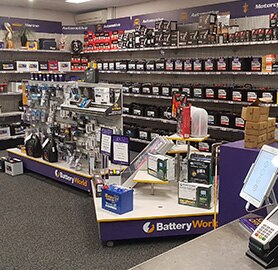 Battery World Enoggera Store Interior
