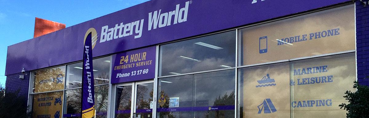 Battery World Lilydale Store Front