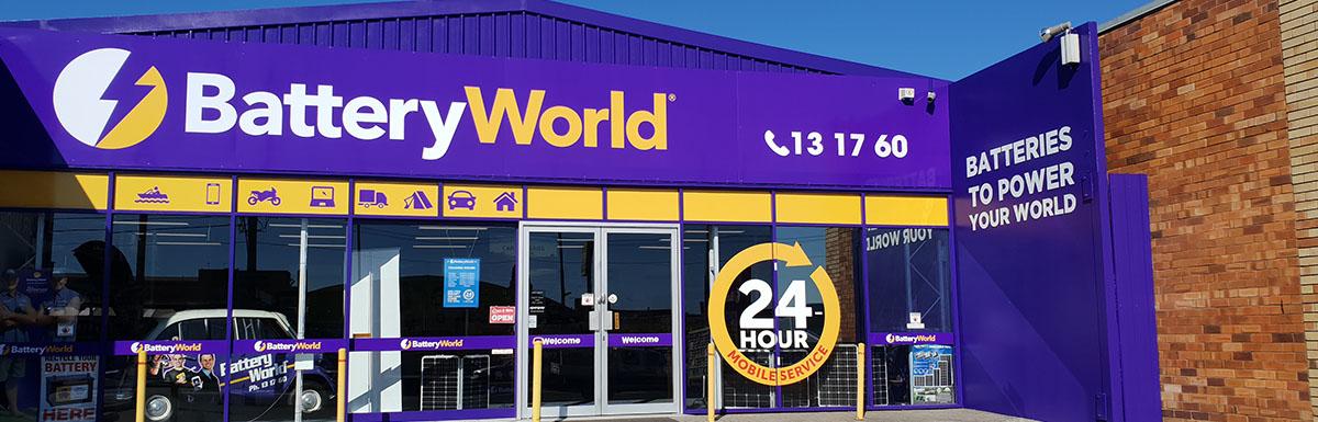 Battery World Toowoomba Store Front