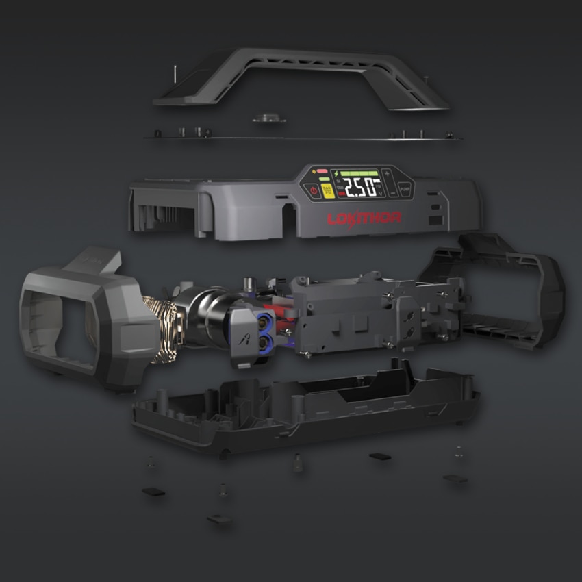 Lokithor jump starter cross-section