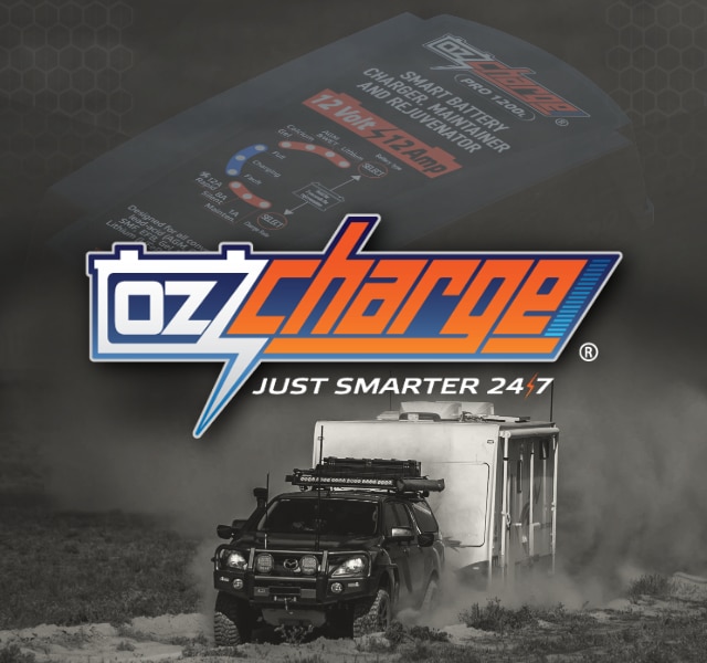 OzCharge professional-grade battery charging and jump starter solutions
