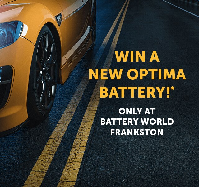 Win a new Optima Battery!