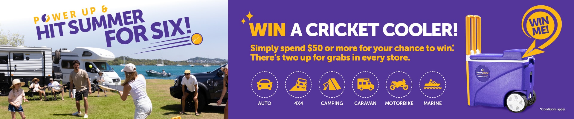 Win A Cricket Cooler!