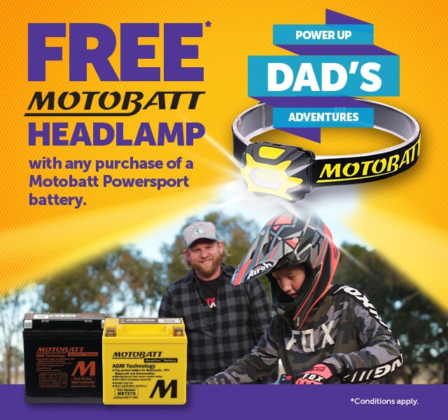 Free headlamp!