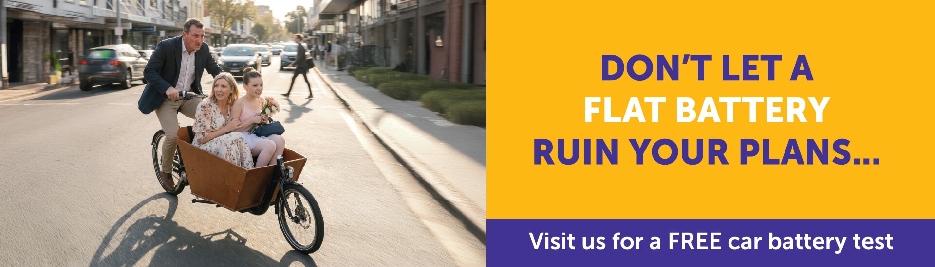 Don't let a flat battery ruin your plans