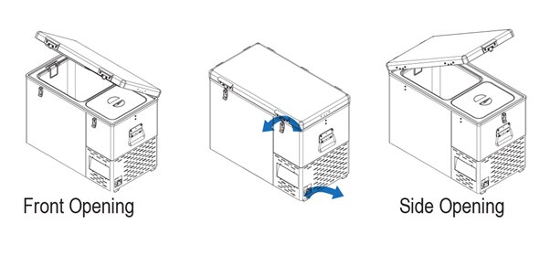 50l Legacy Dual Control Fridge Freezer
