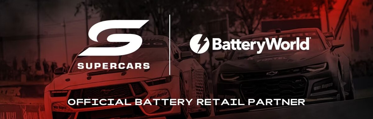 Battery World Powers on with Supercars through to 2027