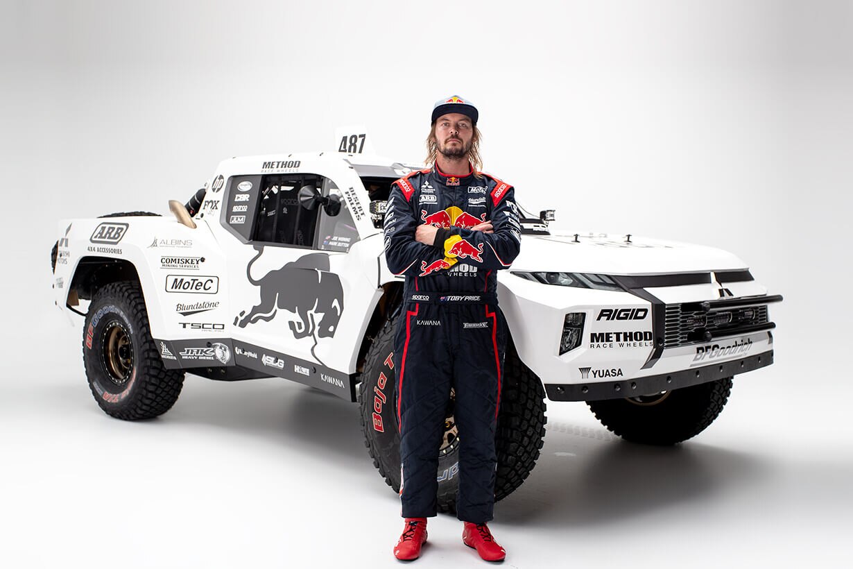 Toby Price Unveils World First Mitsubishi Triton Trophy Truck