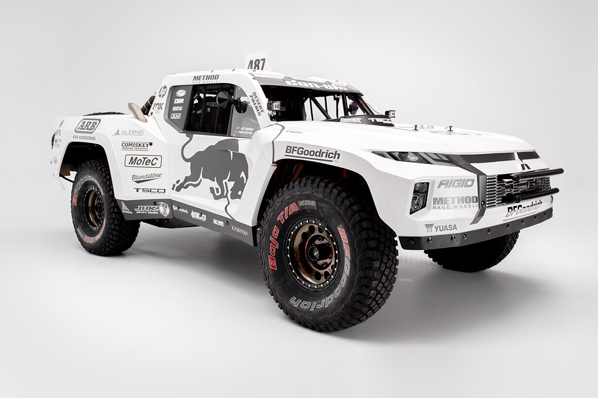 Toby Price Unveils World First Mitsubishi Triton Trophy Truck