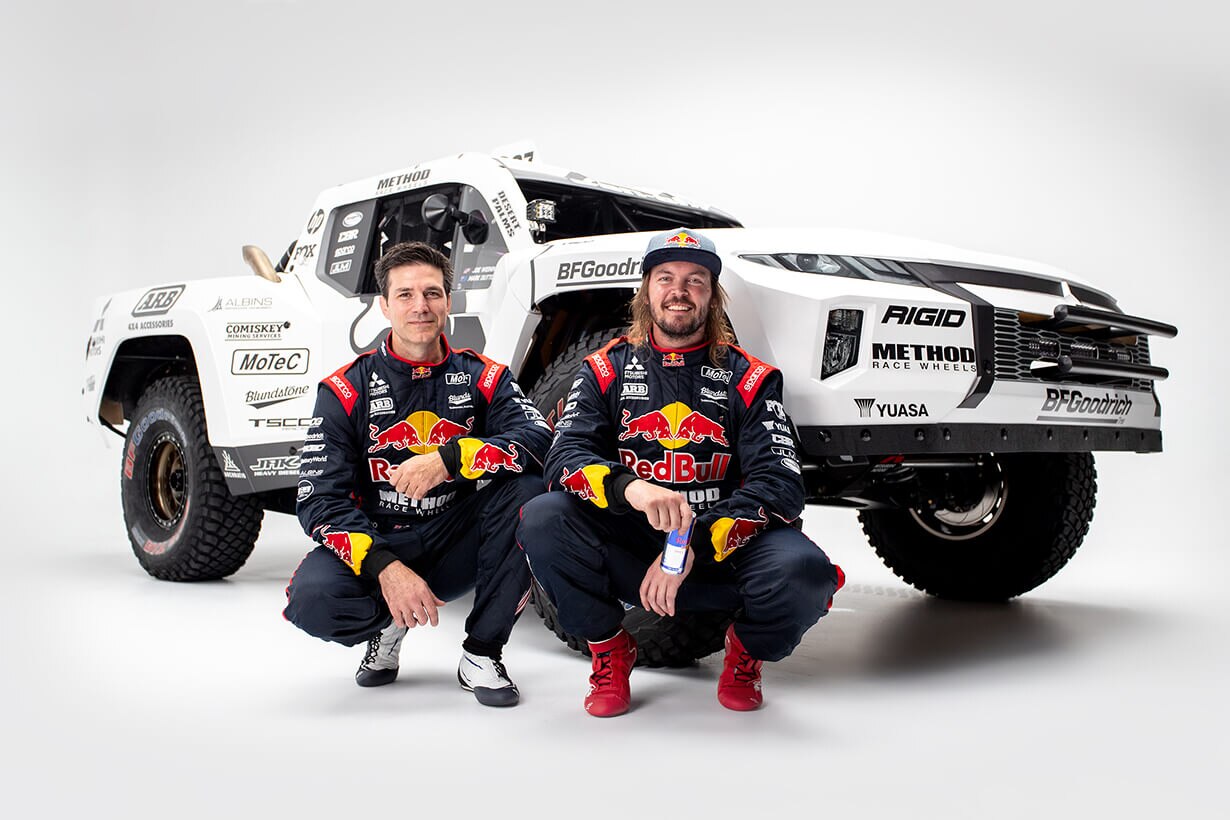 Toby Price Unveils World First Mitsubishi Triton Trophy Truck